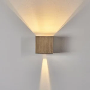 hofstein Applique murale Badajoz LED Brun, 1 lumière* Lampes Modernes