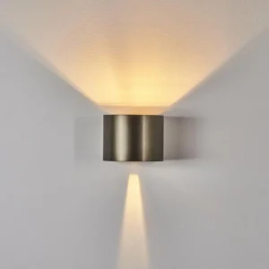 hofstein Applique murale Badajoz LED Brun, 1 lumière* Lampes Modernes