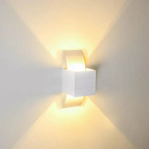hofstein Applique murale Baku Blanc, 1 lumière* Lampes Modernes
