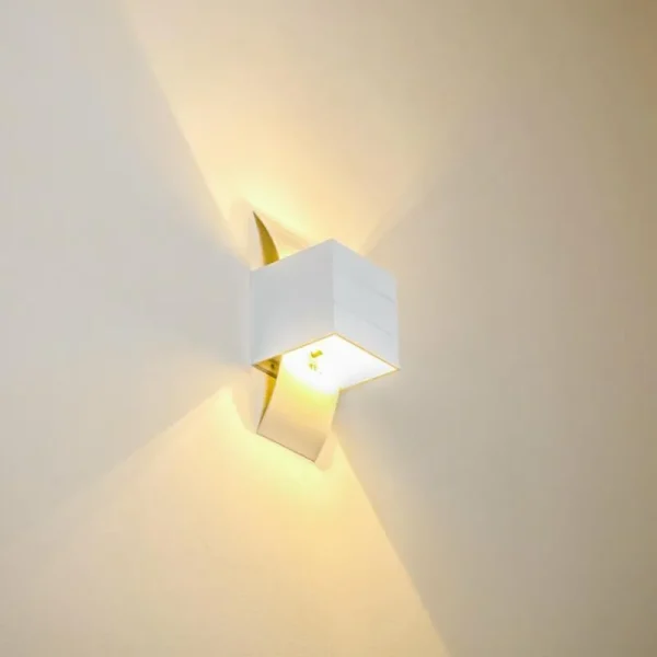 hofstein Applique murale Baku Blanc, 1 lumière* Lampes Modernes