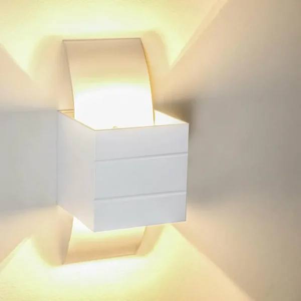 hofstein Applique murale Baku Blanc, 1 lumière* Lampes Modernes