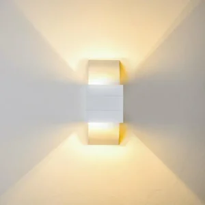 hofstein Applique murale Baku Blanc, 1 lumière* Lampes Modernes