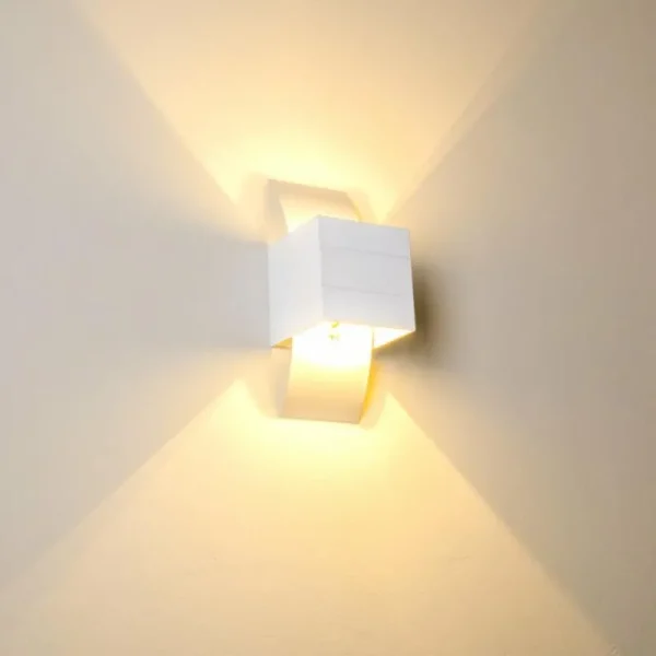 hofstein Applique murale Baku Blanc, 1 lumière* Lampes Modernes