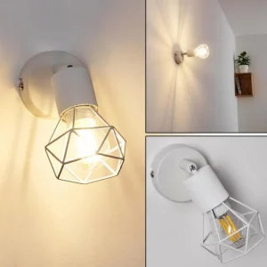 hofstein Applique murale Baripada Blanc, 1 lumière* Lampes Modernes
