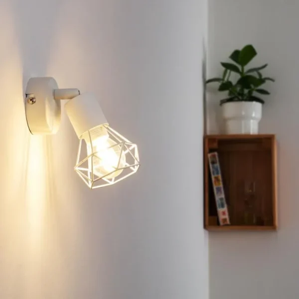 hofstein Applique murale Baripada Blanc, 1 lumière* Lampes Modernes