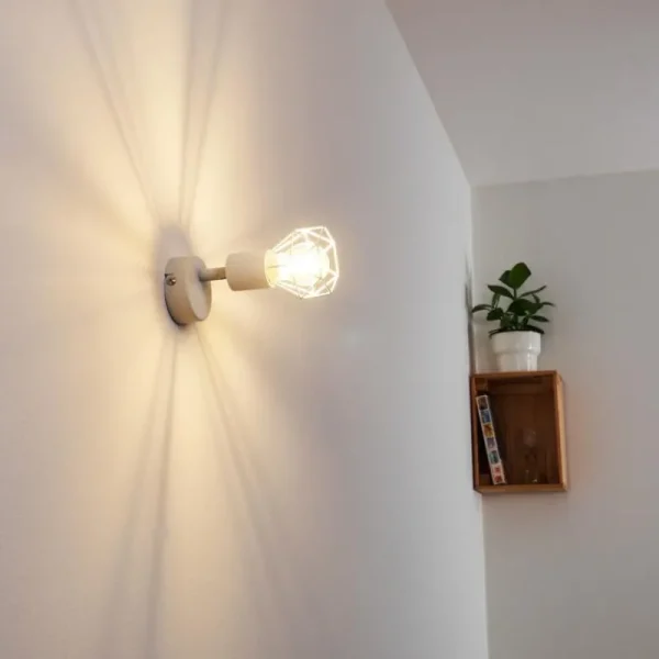 hofstein Applique murale Baripada Blanc, 1 lumière* Lampes Modernes