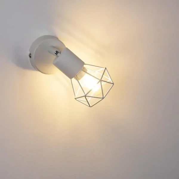 hofstein Applique murale Baripada Blanc, 1 lumière* Lampes Modernes