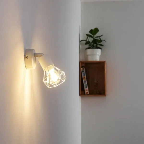 hofstein Applique murale Baripada Blanc, 1 lumière* Lampes Modernes