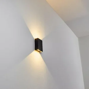 hofstein Applique murale Benin LED Noir, 1 lumière* Lampes Modernes