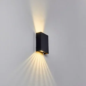 hofstein Applique murale Benin LED Noir, 1 lumière* Lampes Modernes