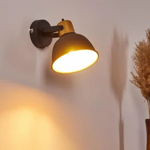 hofstein Applique murale Blackburn Noir, 1 lumière* Lampes Modernes