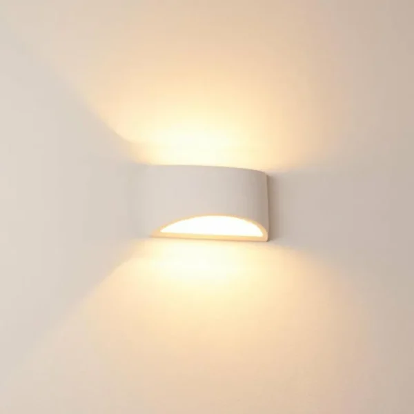 hofstein Applique murale Braslo Blanc, 1 lumière* Lampes Modernes