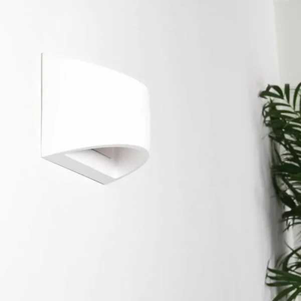 hofstein Applique murale Braslo Blanc, 1 lumière* Lampes Modernes