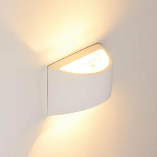 hofstein Applique murale Braslo Blanc, 1 lumière* Lampes Modernes