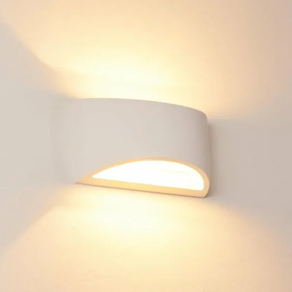 hofstein Applique murale Braslo Blanc, 1 lumière* Lampes Modernes