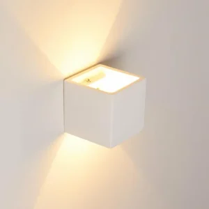 hofstein Applique murale Braslo Blanc, 1 lumière* Lampes Modernes
