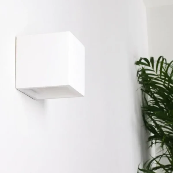 hofstein Applique murale Braslo Blanc, 1 lumière* Lampes Modernes