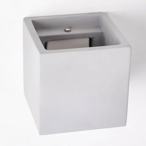 hofstein Applique murale Braslo Gris, 1 lumière* Lampes Modernes