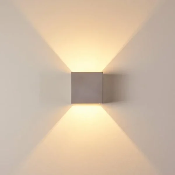 hofstein Applique murale Braslo Gris, 1 lumière* Lampes Modernes