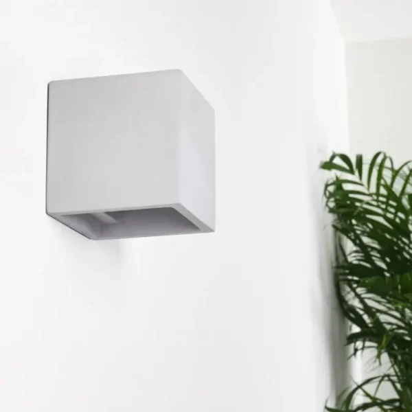 hofstein Applique murale Braslo Gris, 1 lumière* Lampes Modernes