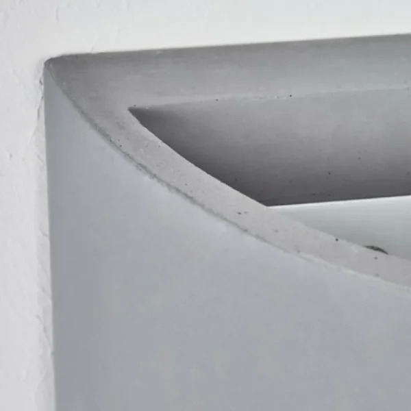 hofstein Applique murale Braslo Gris, 1 lumière* Lampes Modernes