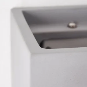 hofstein Applique murale Braslo Gris, 1 lumière* Lampes Modernes