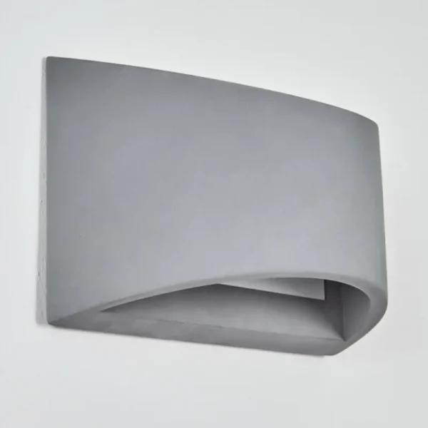hofstein Applique murale Braslo Gris, 1 lumière* Lampes Modernes
