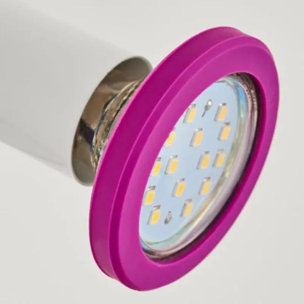 hofstein Applique murale Cabri LED Chrome, Lila, Blanc, 1 lumière* Lampes Modernes