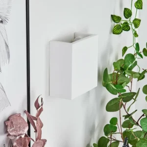 hofstein Applique murale Calama Blanc, 1 lumière* Lampes Modernes