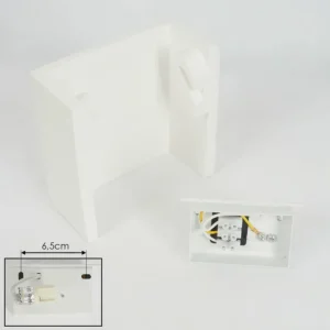 hofstein Applique murale Calama Blanc, 1 lumière* Lampes Modernes