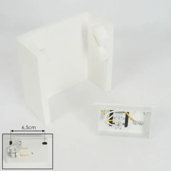 hofstein Applique murale Calama Blanc, 1 lumière* Lampes Modernes