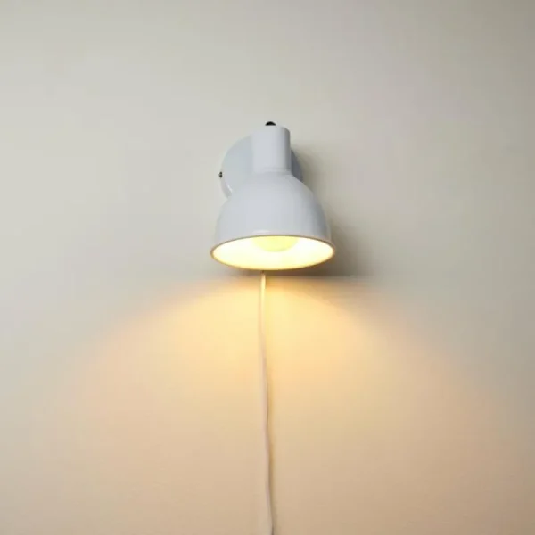 hofstein Applique murale Caney Blanc, 1 lumière* Lampes Modernes