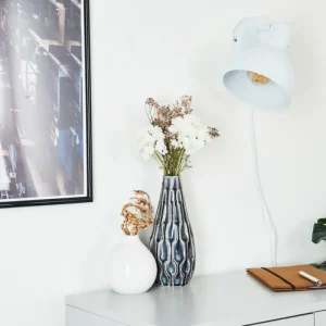 hofstein Applique murale Caney Chrome, Blanc, 1 lumière* Lampes Modernes