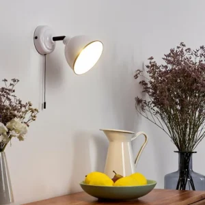 hofstein Applique murale Catharine Blanc, 1 lumière* Lampes Modernes