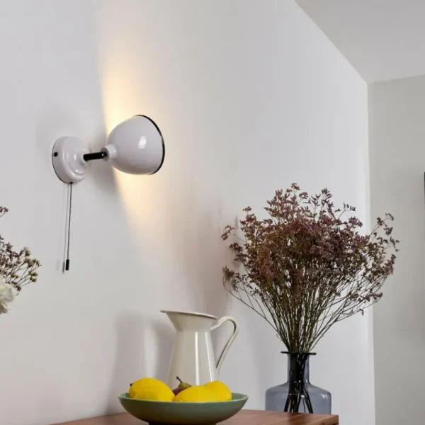hofstein Applique murale Catharine Blanc, 1 lumière* Lampes Modernes