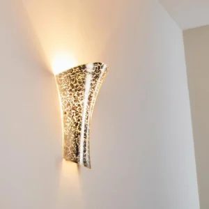 hofstein Applique murale Chieti Blanc, 1 lumière* Lampes En Verre