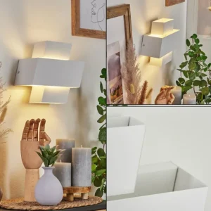 hofstein Applique murale Chipo Blanc, 1 lumière* Lampes Modernes