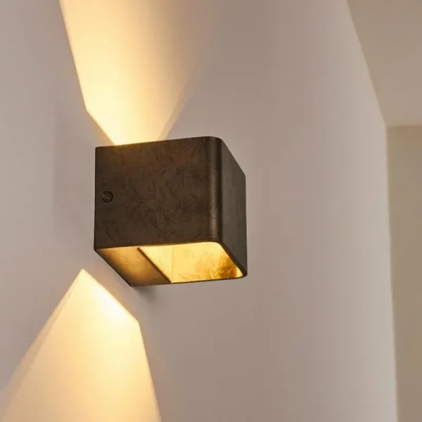 hofstein Applique murale Chuitna LED Nickel mat, 1 lumière* Lampes Modernes