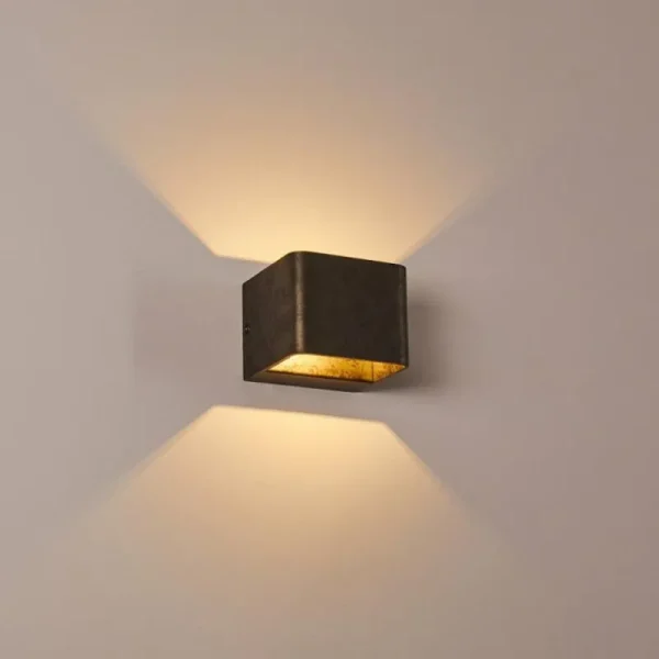 hofstein Applique murale Chuitna LED Nickel mat, 1 lumière* Lampes Modernes