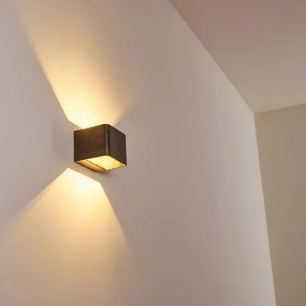 hofstein Applique murale Chuitna LED Nickel mat, 1 lumière* Lampes Modernes