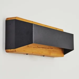 hofstein Applique murale Clarens LED Écru, Noir, 1 lumière* Lampes Modernes