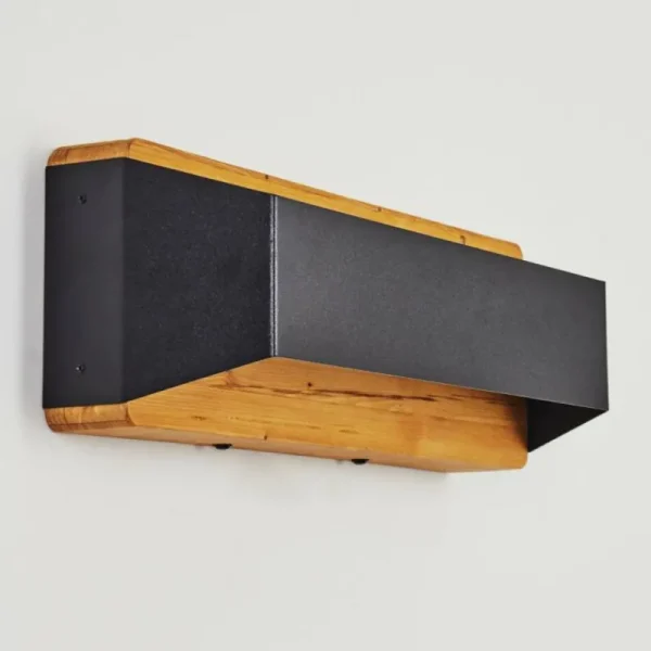 hofstein Applique murale Clarens LED Écru, Noir, 1 lumière* Lampes Modernes