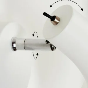 hofstein Applique murale Corralcay Chrome, Blanc, 1 lumière* Lampes Modernes