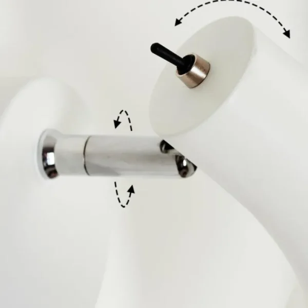 hofstein Applique murale Corralcay Chrome, Blanc, 1 lumière* Lampes Modernes