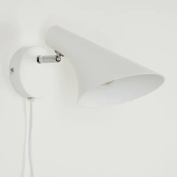 hofstein Applique murale Corralcay Chrome, Blanc, 1 lumière* Lampes Modernes