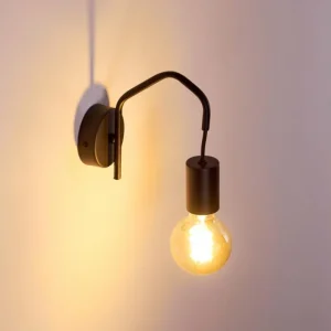 hofstein Applique murale Cuyama Noir, 1 lumière* Lampes Modernes