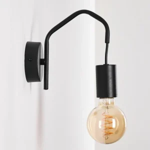 hofstein Applique murale Cuyama Noir, 1 lumière* Lampes Modernes