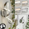 hofstein Applique murale Dauntey LED Chrome, Blanc, 1 lumière* Lampes Modernes
