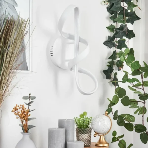 hofstein Applique murale Dauntey LED Blanc, 1 lumière* Lampes Modernes