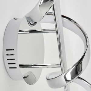 hofstein Applique murale Dauntey LED Chrome, Blanc, 1 lumière* Lampes Modernes